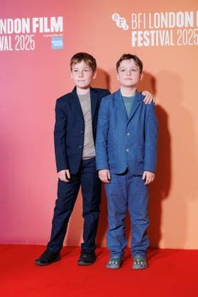 The Thing with Feathers, BFI London Film Festival, BFI Southbank, London, UK, 11 October 2025. Richard and Henry Boxall - BFI LFF - The Thing with Feathers Red Carpet at BFI Southbank, London, UK on 11th October 2025, Credit:Manuela Langotsch Avalon United Kingdom, London, BFI Southbank Copyright: xManuelaxLangotschx xAvalonx 1044823951