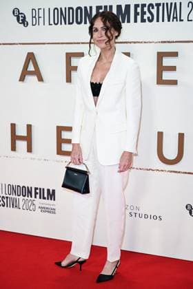 London BFI After The Hunt Premiere Minnie Driver attending the After The Hunt Premiere as part of the BFI London Film Festival in London, England on October 11, 2025. Photo by Aurore Marechal ABACAPRESS.COM London  Copyright: xMarechalxAurore ABACAx