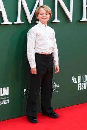 Jacobi Jupe bei der Premiere des Kinofilms Hamnet auf dem 69. BFI London Film Festival 2025 in der Royal Festival Hall. London, 11.10.2025