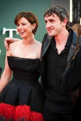 Paul Mescal und Jessie Buckley bei der Premiere des Kinofilms Hamnet auf dem 69. BFI London Film Festival 2025 in der Royal Festival Hall. London, 11.10.2025