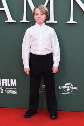 Jacobi Jupe bei der Premiere des Kinofilms Hamnet auf dem 69. BFI London Film Festival 2025 in der Royal Festival Hall. London, 11.10.2025