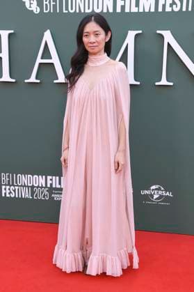 Chloe Zhao bei der Premiere des Kinofilms Hamnet auf dem 69. BFI London Film Festival 2025 in der Royal Festival Hall. London, 11.10.2025