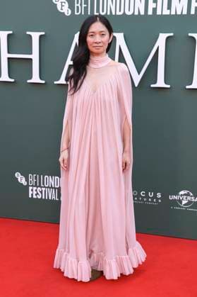 Chloe Zhao bei der Premiere des Kinofilms Hamnet auf dem 69. BFI London Film Festival 2025 in der Royal Festival Hall. London, 11.10.2025
