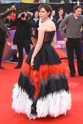 Jessie Buckley bei der Premiere des Kinofilms Hamnet auf dem 69. BFI London Film Festival 2025 in der Royal Festival Hall. London, 11.10.2025