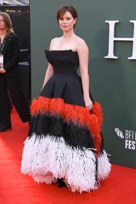 Jessie Buckley bei der Premiere des Kinofilms Hamnet auf dem 69. BFI London Film Festival 2025 in der Royal Festival Hall. London, 11.10.2025