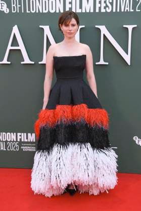 Jessie Buckley bei der Premiere des Kinofilms Hamnet auf dem 69. BFI London Film Festival 2025 in der Royal Festival Hall. London, 11.10.2025