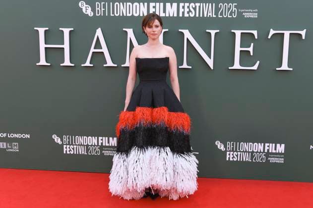 Jessie Buckley bei der Premiere des Kinofilms Hamnet auf dem 69. BFI London Film Festival 2025 in der Royal Festival Hall. London, 11.10.2025