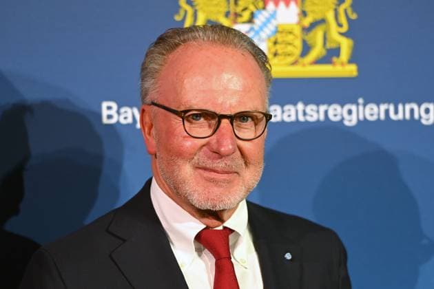 Karl Heinz RUMMENIGGE, (ehemaliger Vorstandsvorsitzender FC Bayern Muenchen), Einzelbild,angeschnittenes Einzelmotiv,Portraet,Portrait,Porträt. Bayerischer Sportpreis 2025 in der BMW Welt, Roter Teppich,Red Carpet am 11.10.2025
