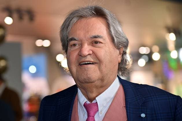 Helmut MARKWORT, Einzelbild,angeschnittenes Einzelmotiv,Portraet,Portrait,Porträt. Bayerischer Sportpreis 2025 in der BMW Welt, Roter Teppich,Red Carpet am 11.10.2025