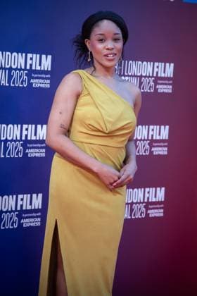 The Choral Screening - The 69th BFI London Film Festival in London - 12 Oct 2025 Amara Okereke attends The Choral screening during the 69th BFI London Film Festival at The Royal Festival Hall. London United Kingdom Copyright: xLoredanaxSangiulianox xSOPAxImagesx LSangiuliano-5845