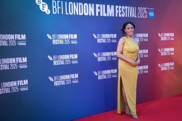 The Choral Screening - The 69th BFI London Film Festival in London - 12 Oct 2025 Amara Okereke attends The Choral screening during the 69th BFI London Film Festival at The Royal Festival Hall. London United Kingdom Copyright: xLoredanaxSangiulianox xSOPAxImagesx LSangiuliano-5846