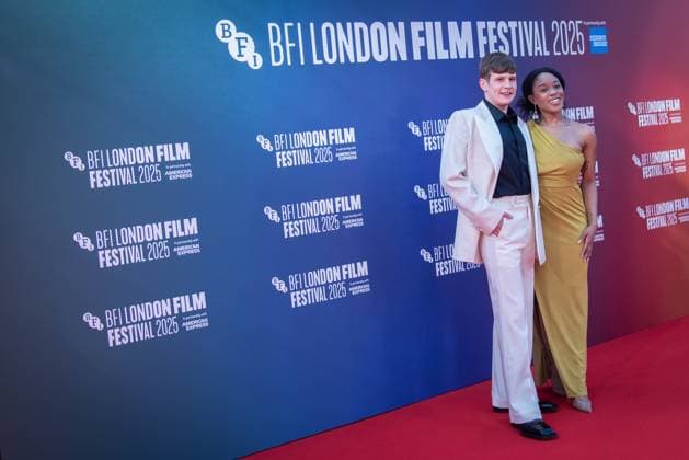 The Choral Screening - The 69th BFI London Film Festival in London - 12 Oct 2025 Shaun Thomas and Amara Okereke attend The Choral screening during the 69th BFI London Film Festival at The Royal Festival Hall. London United Kingdom Copyright: xLoredanaxSangiulianox xSOPAxImagesx LSangiuliano-5850