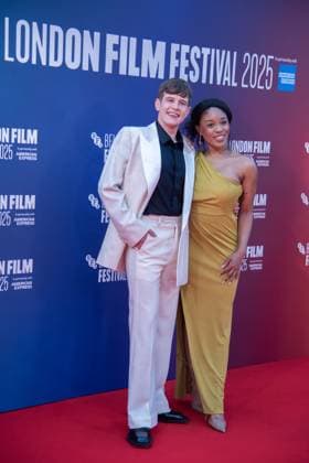 The Choral Screening - The 69th BFI London Film Festival in London - 12 Oct 2025 Shaun Thomas and Amara Okereke attend The Choral screening during the 69th BFI London Film Festival at The Royal Festival Hall. London United Kingdom Copyright: xLoredanaxSangiulianox xSOPAxImagesx LSangiuliano-5856