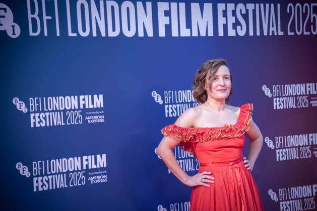 October 12, 2025, London, United Kingdom: Lyndsey Marshal attends The Choral screening during the 69th BFI London Film Festival at The Royal Festival Hall. London United Kingdom - ZUMAs197 20251012_aaa_s197_373 Copyright: xLoredanaxSangiulianox
