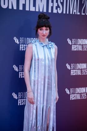 October 12, 2025, London, United Kingdom: Emily Fairn attends The Choral screening during the 69th BFI London Film Festival at The Royal Festival Hall. London United Kingdom - ZUMAs197 20251012_aaa_s197_378 Copyright: xLoredanaxSangiulianox