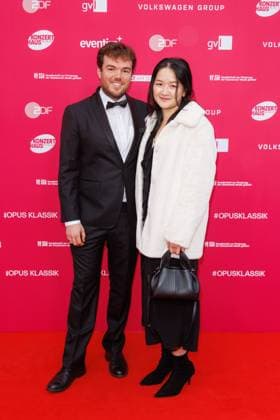 Award - Deutscher Filmpreis 2024 Timothy Ridout und Ting-Ru Lai beim Opus Klassik 2025 im Konzerthaus am Gendarmenmarkt am 12.10.2025 in Berlin. Copyright: xEventpressxKochanx