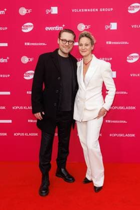 Award - Deutscher Filmpreis 2024 Jonas Hain und Jeanette Hain beim Opus Klassik 2025 im Konzerthaus am Gendarmenmarkt am 12.10.2025 in Berlin. Copyright: xEventpressxKochanx