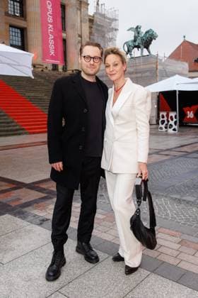 Award - Deutscher Filmpreis 2024 Jonas Hain und Jeanette Hain beim Opus Klassik 2025 im Konzerthaus am Gendarmenmarkt am 12.10.2025 in Berlin. Copyright: xEventpressxKochanx