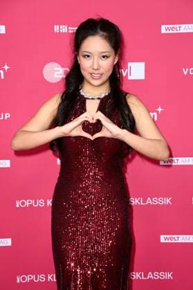 Leia Zhu bei der Verleihung des Opus Klassik 2025 im Konzerthaus am Gendarmenmarkt. Berlin, 12.10.2025