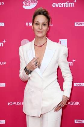 Jeanette Hain bei der Verleihung des Opus Klassik 2025 im Konzerthaus am Gendarmenmarkt. Berlin, 12.10.2025