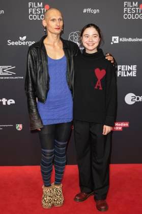 Marcel Jacqueline Gisdol und Hannah Schiller beim Screening des ARD-Fernsehfilms Tatort - Die Schöpfung auf dem 35. Film Festival Cologne 2025 im Filmpalast. Köln, 12.10.2025