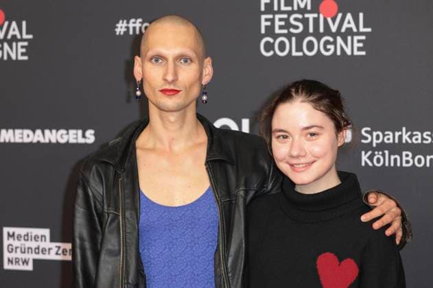 Marcel Jacqueline Gisdol und Hannah Schiller beim Screening des ARD-Fernsehfilms Tatort - Die Schöpfung auf dem 35. Film Festival Cologne 2025 im Filmpalast. Köln, 12.10.2025