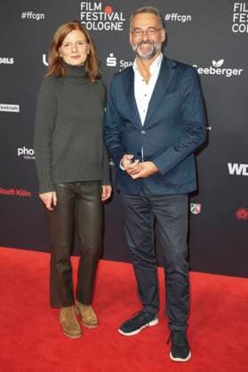Katrin Vernau und Hein Mulders beim Screening des ARD-Fernsehfilms Tatort - Die Schöpfung auf dem 35. Film Festival Cologne 2025 im Filmpalast. Köln, 12.10.2025