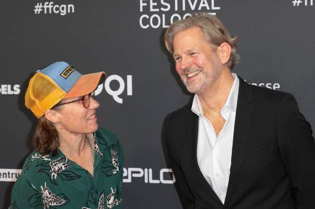 Katja Bürkle und Jan Kruse beim Screening des ARD-Fernsehfilms Tatort - Die Schöpfung auf dem 35. Film Festival Cologne 2025 im Filmpalast. Köln, 12.10.2025