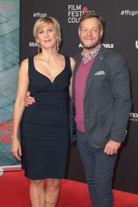 Mareile Blendl und Roland Riebeling beim Screening des ARD-Fernsehfilms Tatort - Die Schöpfung auf dem 35. Film Festival Cologne 2025 im Filmpalast. Köln, 12.10.2025