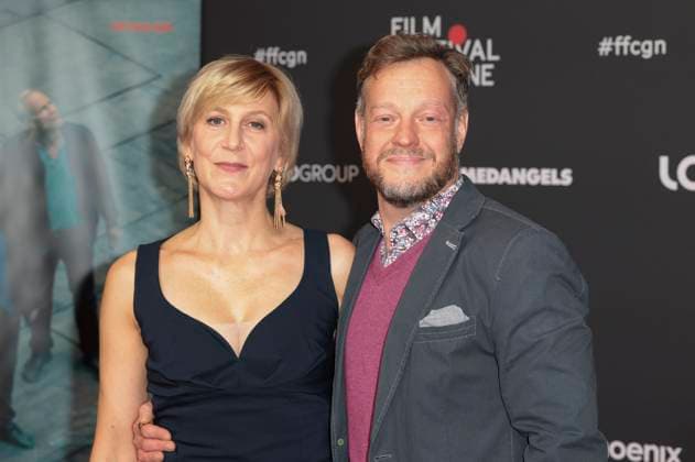 Mareile Blendl und Roland Riebeling beim Screening des ARD-Fernsehfilms Tatort - Die Schöpfung auf dem 35. Film Festival Cologne 2025 im Filmpalast. Köln, 12.10.2025