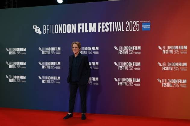 The Mastermind Gala at 69th BFI London Film Festival LONDON, UNITED KINGDOM - OCTOBER 13: Kelly Reichardt attends the UK premiere of The Mastermind during the 69th BFI London Film Festival at the Royal Festival Hall in London, United Kingdom on October 13, 2025. Rasid Necati Aslim Anadolu London United Kingdom. Editorial use only. Please get in touch for any other usage.  Copyright: x2025xAnadoluxRasidxNecatixAslimx