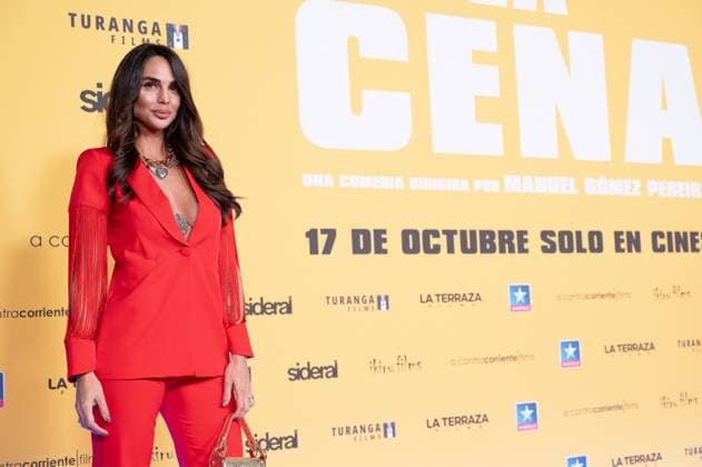 October 13, 2025, Madrid, Spain: Cintia Martinez attends the premiere La Cena photocall at Cines Kinepolis in Madrid. Madrid Spain - ZUMAs197 20251013_aaa_s197_094 Copyright: xAtilanoxGarciax