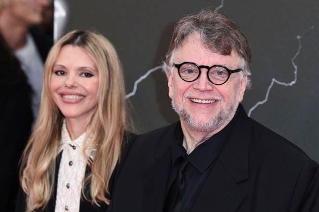 Guillermo del Toro mit Ehefrau Kim Morgan bei der Premiere des Kinofilms Frankenstein auf dem 69. BFI London Film Festival 2025 in der Royal Festival Hall. London, 013.10.2025