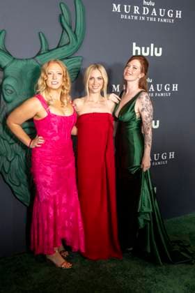 Hulu s Murdaugh: Death in the Family New York Premiere in New York, USA - 13 Oct 2025 (L-R) Mandy Matney, Brittany Snow and Erin Lee Carr attend the Hulu s Murdaugh: Death In The Family New York premiere at 7 Hudson Square. New York United States Copyright: xRonxAdarx xSOPAxImagesx _radar_murdaugh_20251013_01318