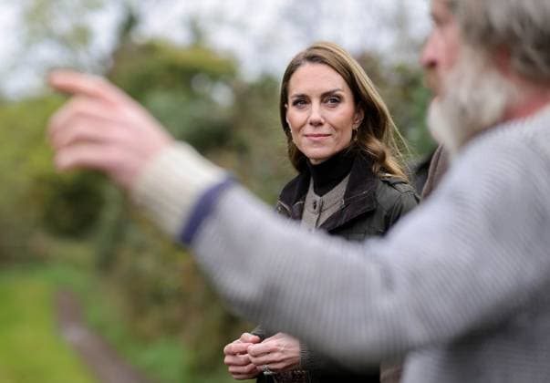 The Prince and Princess of Wales Visit Northern Ireland 14 10 2025. Cookstown, UK. The Prince and Princess of Wales during a visit to Mallon Farm in Cookstown, Northern Ireland., Credit:Pete Maclaine Avalon United Kingdom, England, Cookstown  Copyright: xPetexMaclainex xAvalonx 1045448359