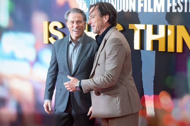 London Film Festival 2025 - Is This Thing On? Arrivals at Royal Festival Hall, Southbank, London John Bishop and Will Arnett attends the Headline Gala of Is This Thing On? at The 69th BFI London Film Festival at Royal Festival Hall, Southbank, London, England, UK on Tuesday 14 October, 2025., Credit:Justin Ng Avalon UK, England, London, Royal Festival Hall, Southbank  Copyright: xJustinxNgx xAvalonx 1045487503