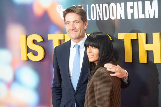 London Film Festival 2025 - Is This Thing On? Arrivals at Royal Festival Hall, Southbank, London Producer Kris Thykier and wife Claudia Winkleman attends the Headline Gala of Is This Thing On? at The 69th BFI London Film Festival at Royal Festival Hall, Southbank, London, England, UK on Tuesday 14 October, 2025., Credit:Justin Ng Avalon UK, England, London, Royal Festival Hall, Southbank  Copyright: xJustinxNgx xAvalonx 1045487583