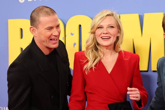 . 14 10 2025. London, United Kingdom. Channing Tatum and Kirsten Dunst at the Roofman premiere at the London Film Festival.  xStephenxLockx xi-Imagesx IIM-26297-0013