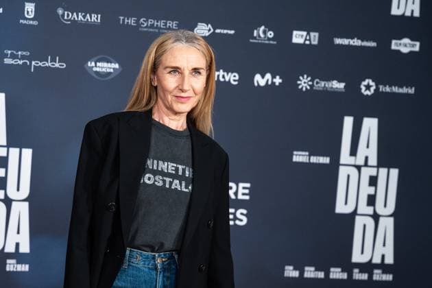 October 14, 2025, Madrid, Madrid, SPAIN: Mona Martinez attends the premiere of La Deuda in Madrid, the new Spanish film directed by and starring Daniel Guzman. Madrid SPAIN - ZUMAc270 20251014_zip_c270_010 Copyright: xDavidxCruzxSanzx