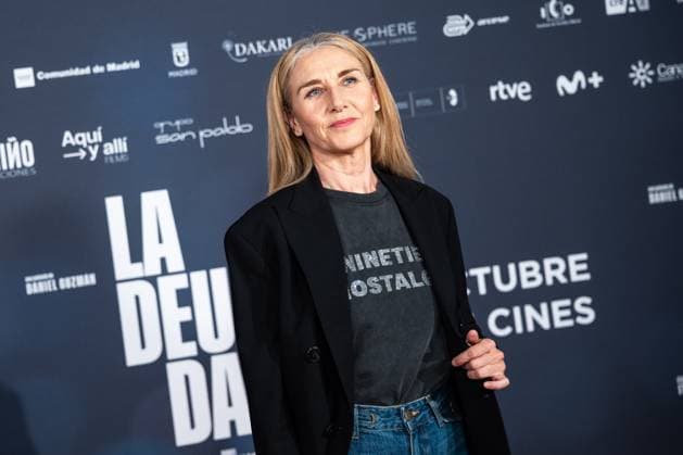 October 14, 2025, Madrid, Madrid, SPAIN: Mona Martinez attends the premiere of La Deuda in Madrid, the new Spanish film directed by and starring Daniel Guzman. Madrid SPAIN - ZUMAc270 20251014_zip_c270_012 Copyright: xDavidxCruzxSanzx