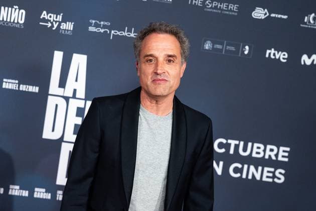 October 14, 2025, Madrid, Madrid, SPAIN: Daniel Guzman attends in Madrid the premiere of La Deuda , his new film production. Madrid SPAIN - ZUMAc270 20251014_zip_c270_040 Copyright: xDavidxCruzxSanzx