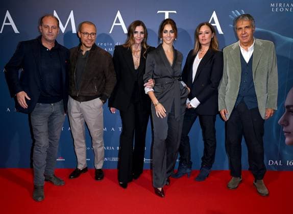 Milan - Premiere of the Film Amata, Cinema Anteo - Elisa Amoroso, Miriam Leone, Stefano Accorsi, Francesco Melzi D Eril, Benedetto Habib, and Ilaria Bernardini  Copyright: xAlbertoxTerenghix xipa-agency.netx xComi Terenghix IPA_Agency_IPA66554002