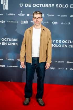 La Deuda Premiere, Madrid, Spain - 14 Oct 2025 Fernando Valdivieso attends to La Deuda Premiere at Callao Cinema on 14 September, 2025 in Madrid, Spain. (Credit: Miguel Escavias Alfa Images) Madrid Callao Cinema Madrid Spain Copyright: x x2025xMiguelxEscavias AlfaxImagesx
