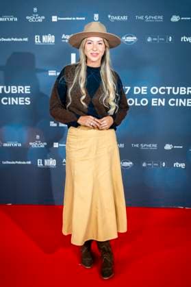 La Deuda Premiere, Madrid, Spain - 14 Oct 2025 Rebeca Ruiz attends to La Deuda Premiere at Callao Cinema on 14 September, 2025 in Madrid, Spain. (Credit: Miguel Escavias Alfa Images) Madrid Callao Cinema Madrid Spain Copyright: x x2025xMiguelxEscavias AlfaxImagesx
