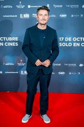 La Deuda Premiere, Madrid, Spain - 14 Oct 2025 Carlos del Amor attends to La Deuda Premiere at Callao Cinema on 14 September, 2025 in Madrid, Spain. (Credit: Miguel Escavias Alfa Images) Madrid Callao Cinema Madrid Spain Copyright: x x2025xMiguelxEscavias AlfaxImagesx