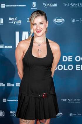 La Deuda Premiere, Madrid, Spain - 14 Oct 2025 Samantha Gilabert attends to La Deuda Premiere at Callao Cinema on 14 September, 2025 in Madrid, Spain. (Credit: Miguel Escavias Alfa Images) Madrid Callao Cinema Madrid Spain Copyright: x x2025xMiguelxEscavias AlfaxImagesx