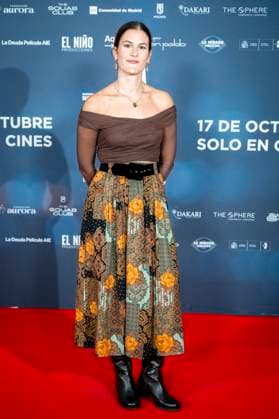 La Deuda Premiere, Madrid, Spain - 14 Oct 2025 Lara Palma attends to La Deuda Premiere at Callao Cinema on 14 September, 2025 in Madrid, Spain. (Credit: Miguel Escavias Alfa Images) Madrid Callao Cinema Madrid Spain Copyright: x x2025xMiguelxEscavias AlfaxImagesx