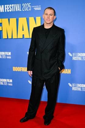 London BFI Roofman Premiere Channing Tatum attending the Roofman Premiere as part of the BFI London Film Festival in London, England on October 14, 2025. Photo by Aurore Marechal ABACAPRESS.COM London  Copyright: xMarechalxAurore ABACAx