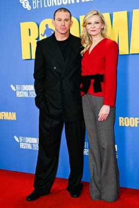 London BFI Roofman Premiere Channing Tatum and Kirsten Dunst attending the Roofman Premiere as part of the BFI London Film Festival in London, England on October 14, 2025. Photo by Aurore Marechal ABACAPRESS.COM London  Copyright: xMarechalxAurore ABACAx