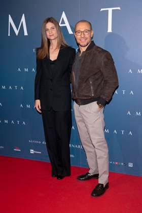 Premiere of the movie -Amata- Cinema Anteo - Milan, Italy Bianca Vitali;Stefano Accorsi Premiere of the movie -Amata- Cinema Anteo - Milan, Italy 14th October 2025  Copyright: xJohnnyxDallaxLibera SGPx
